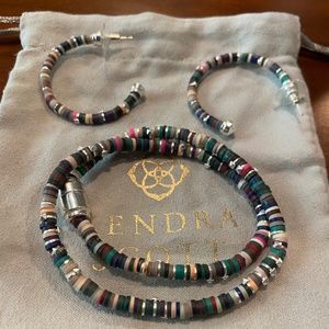 Kendra Scott Reece Beaded Earrings & Bracelet Set